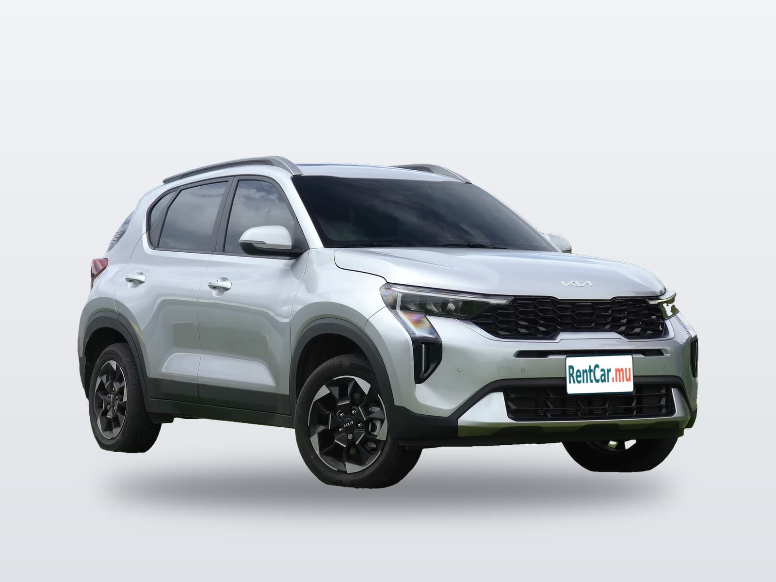 Kia Sonet à louer à Maurice chez Riding Car Hire